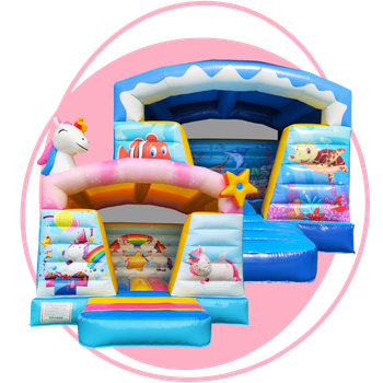 Mini springkussen zonder glijbaan